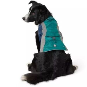 Dog Coat Arcadia Trail 3-in-1 Multiwear Coat in Teal/Gray/Navy size S NEW!